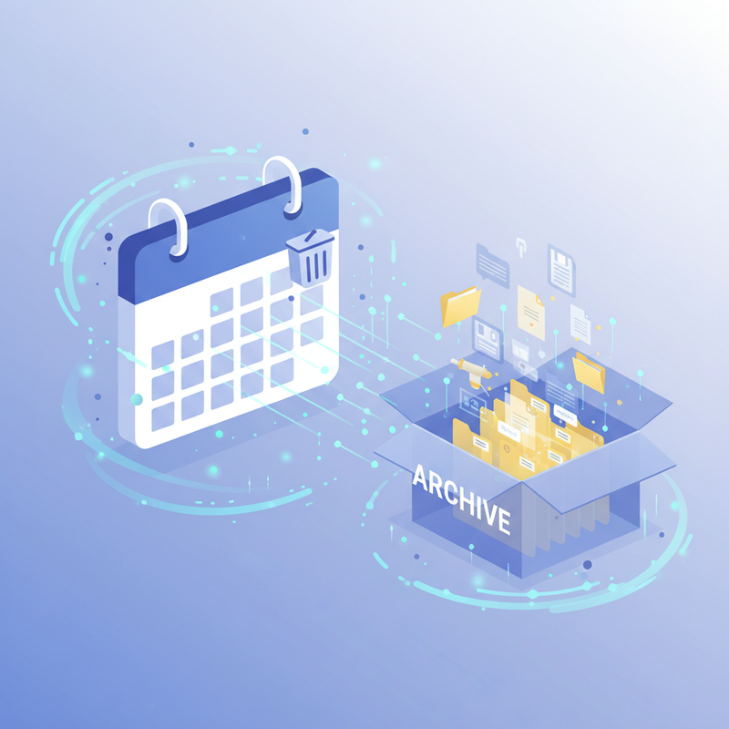 OpenClaw session maintenance: cleaning up old transcripts and session entries to bound disk usage